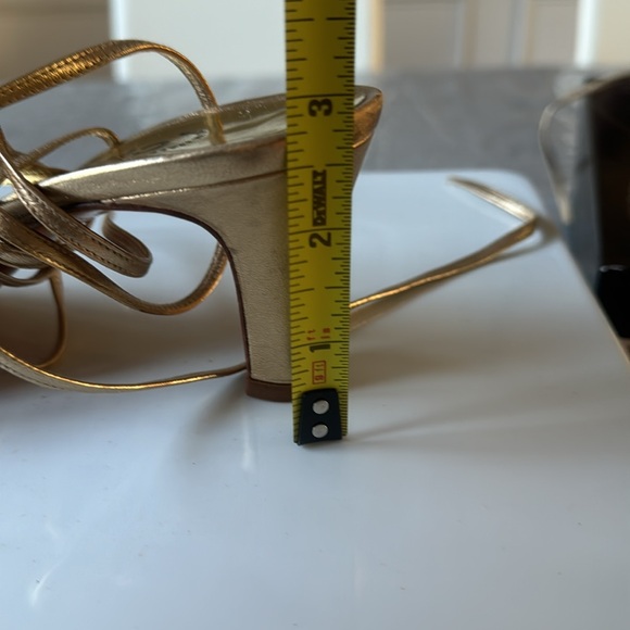 Chanel Lace-Up Sandal -- VINTAGE- 💯 Authentic Size 38 EXTREMELY RARE - Picture 16 of 17